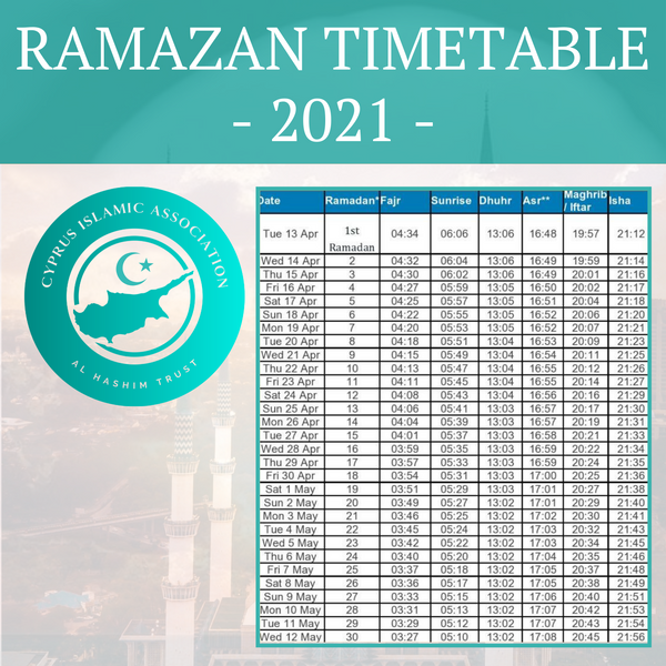 Test blog 3 - Ramadan 2021